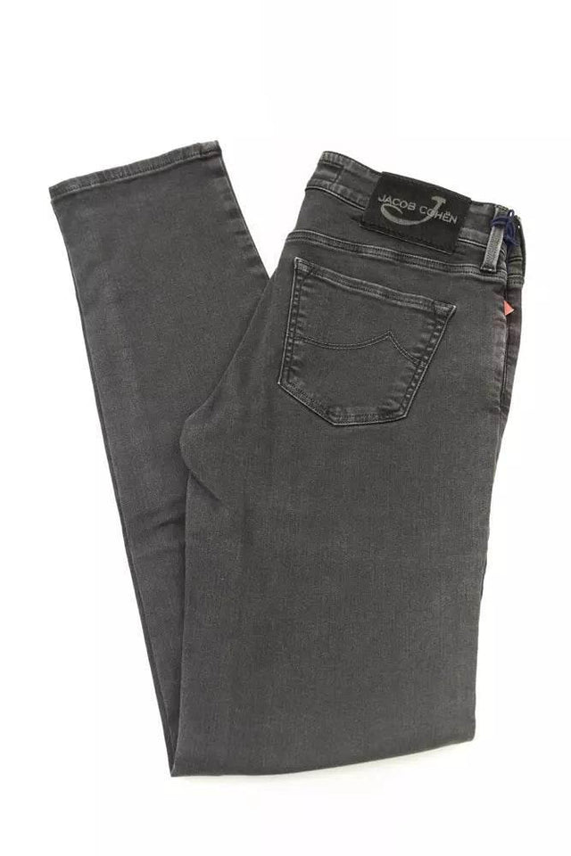 Jacob Cohen Black Cotton Women Jeans - Hilstor