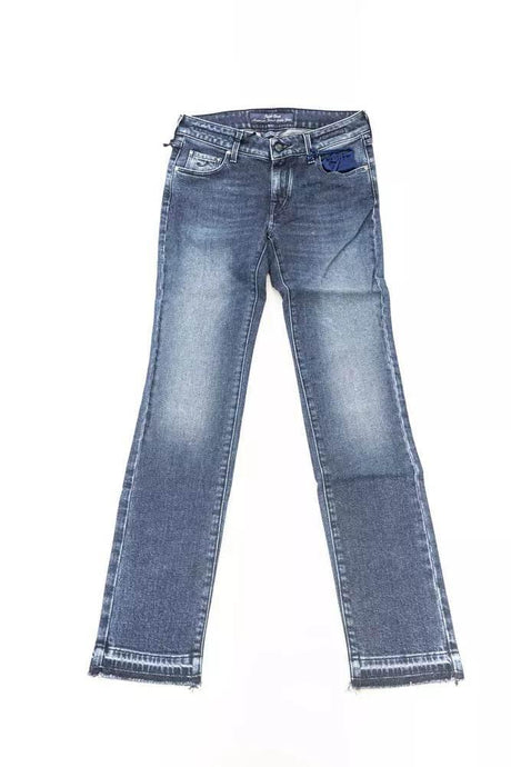 Jacob Cohen Blue Cotton Women Jeans - Hilstor