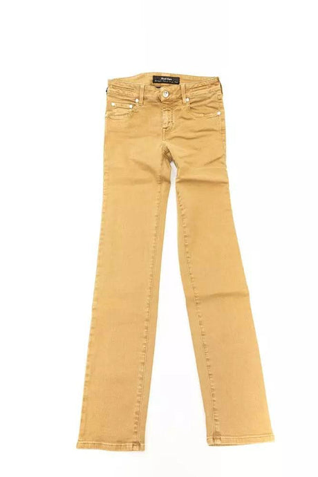 Jacob Cohen Beige Cotton Women Jeans - Hilstor