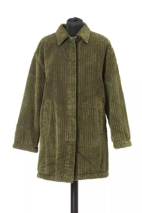 Jacob Cohen Green Cotton Women Jacket - Hilstor