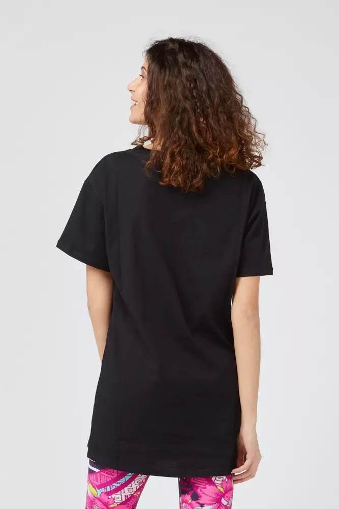Custo Barcelona Blue Cotton Women T-Shirt - Hilstor