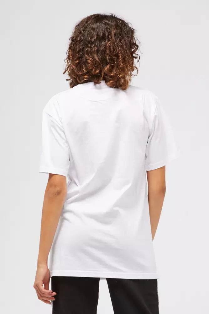 Custo Barcelona White Cotton Women T-Shirt - Hilstor