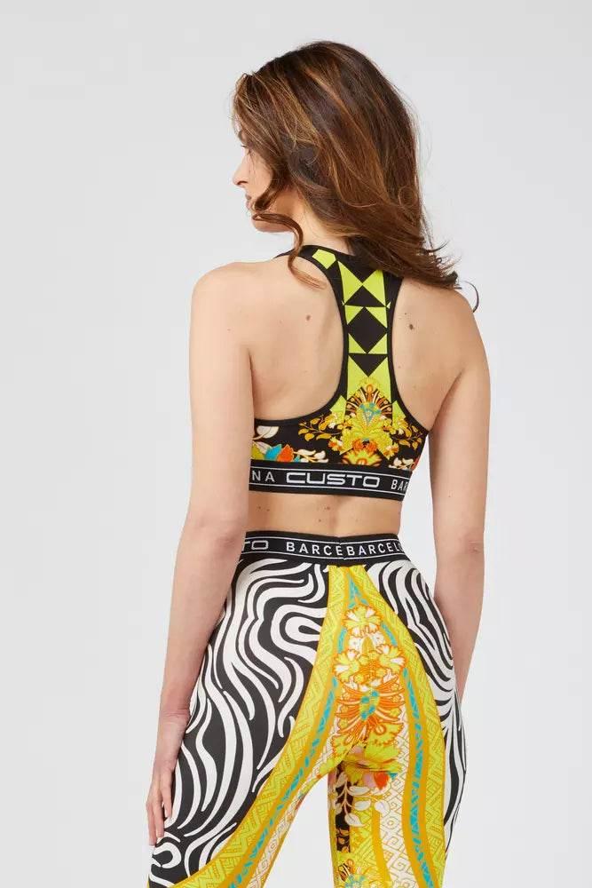 Custo Barcelona Yellow Polyamide Women Top - Hilstor