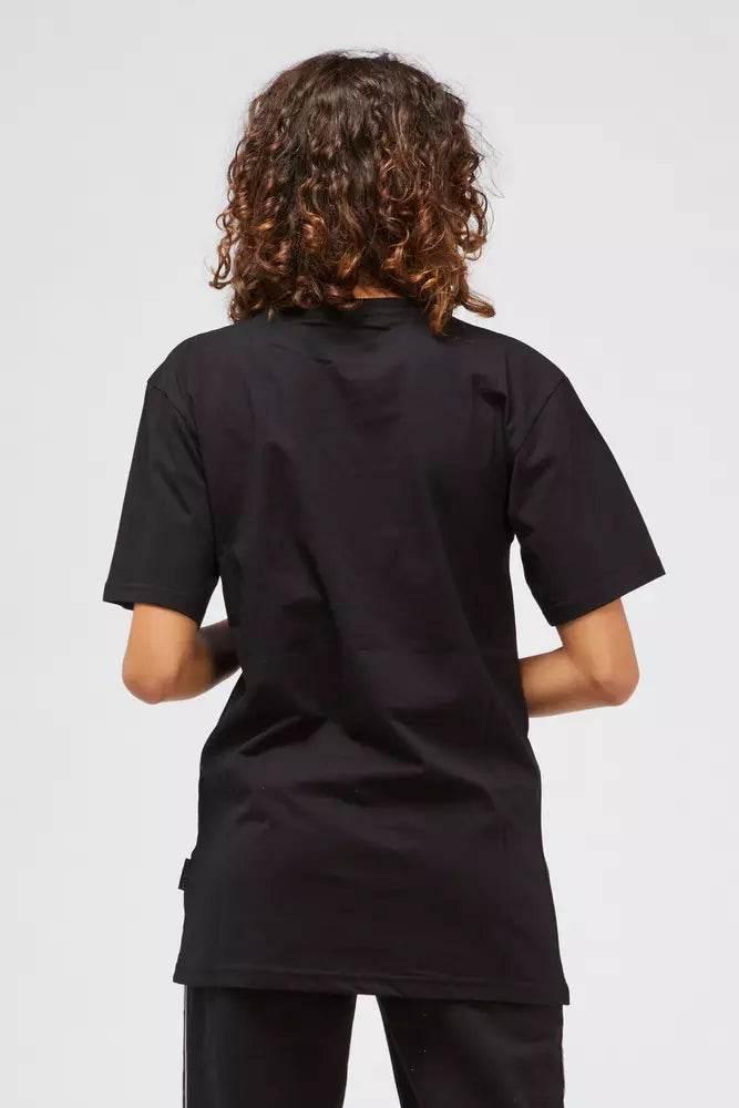 Custo Barcelona Black Cotton Women T-Shirt - Hilstor