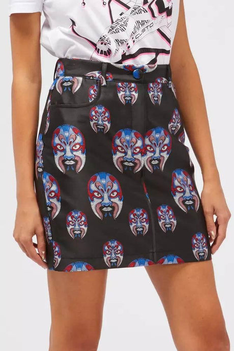 Custo Barcelona Black Polyester Women Skirt - Hilstor