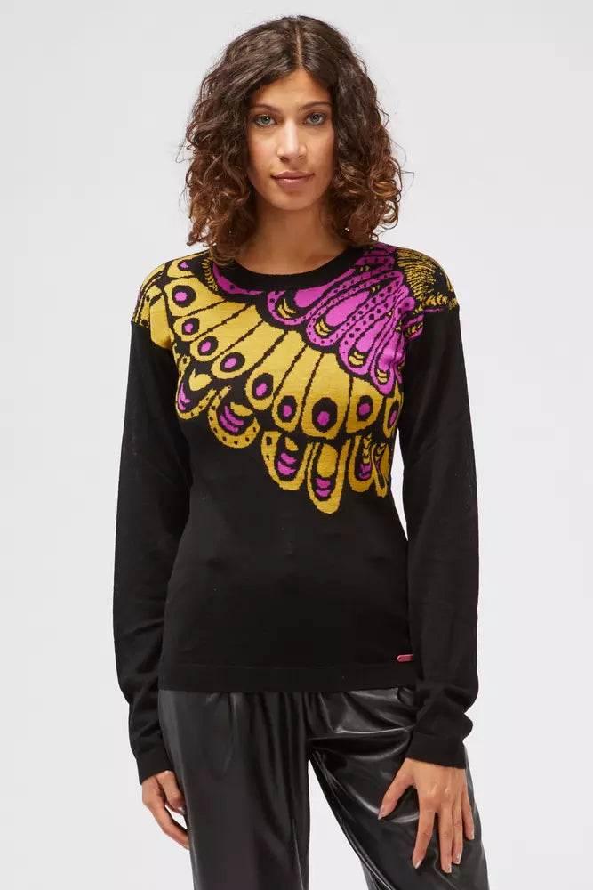 Custo Barcelona Black Wool Women Sweater - Hilstor