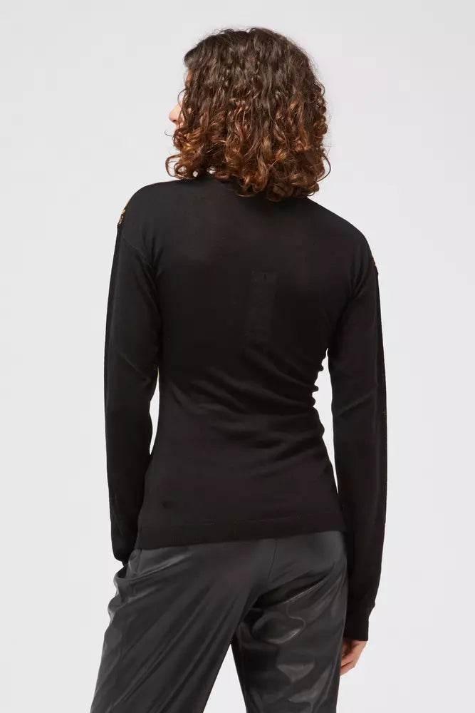 Custo Barcelona Black Wool Women Sweater - Hilstor