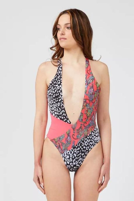 Custo Barcelona Fuchsia Polyester Women Swimsuit - Hilstor
