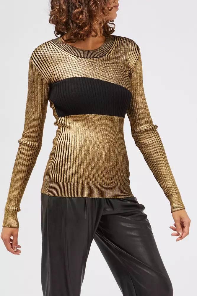 Custo Barcelona Gold Wool Women Sweater - Hilstor