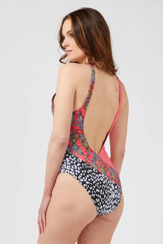 Custo Barcelona Fuchsia Polyester Women Swimsuit - Hilstor