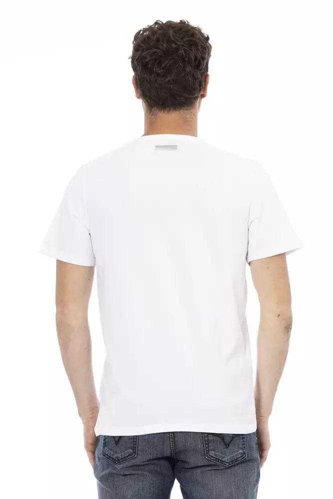 Bikkembergs White Cotton Men T-Shirt - Hilstor