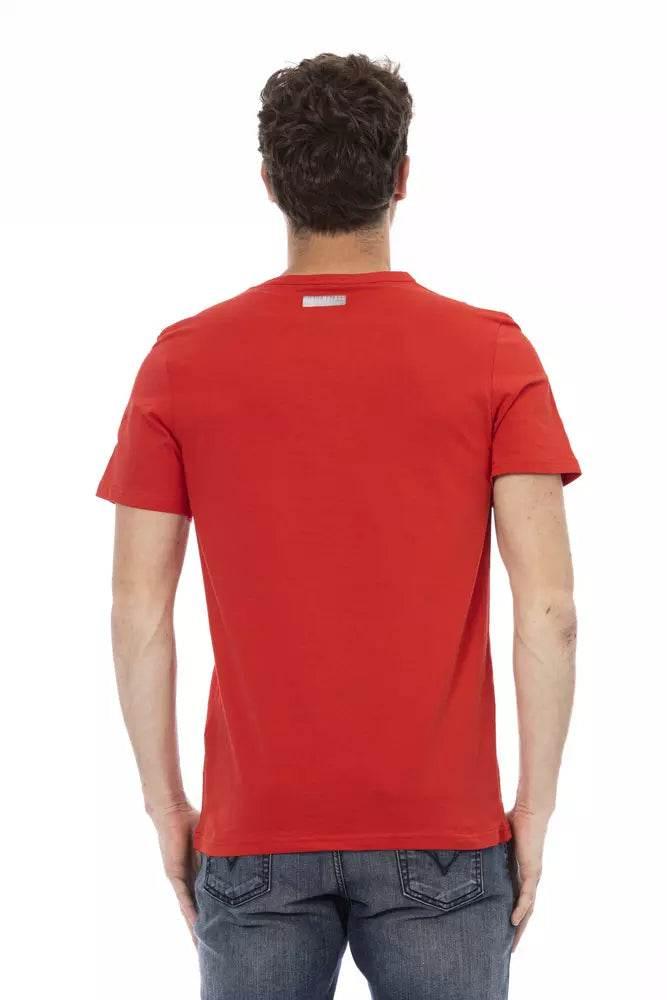 Bikkembergs Red Cotton Men T-Shirt - Hilstor