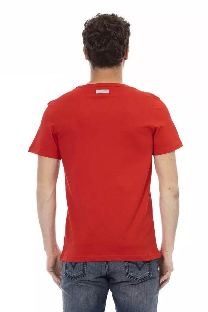 Bikkembergs Red Cotton Men T-Shirt - Hilstor