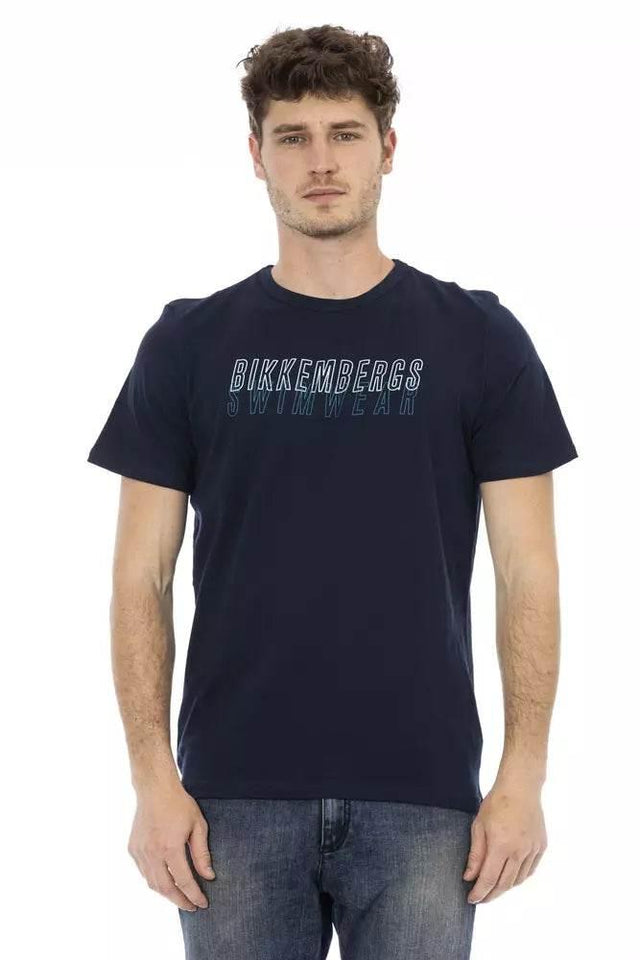 Bikkembergs Army Cotton Men T-Shirt - Hilstor