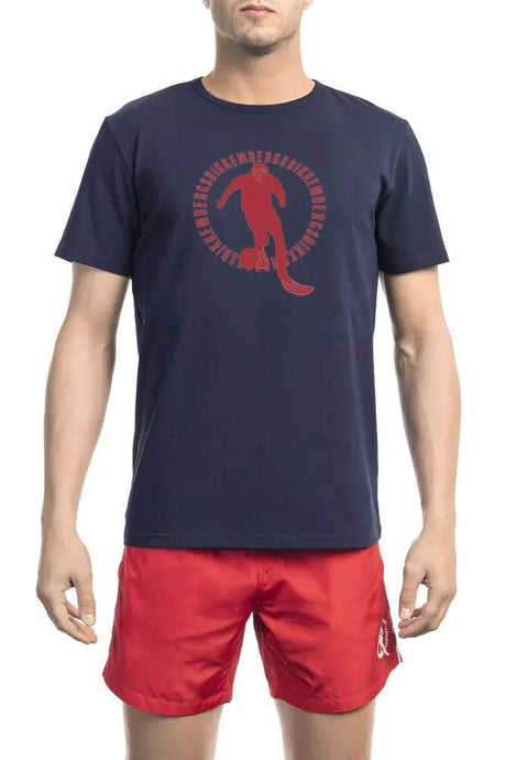 Bikkembergs Army Cotton Men T-Shirt - Hilstor