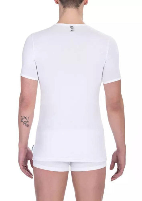Bikkembergs White Cotton Men T-Shirt Pack - Hilstor