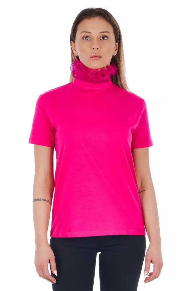 Frankie Morello Multicolor Cotton Women T-Shirt - Hilstor