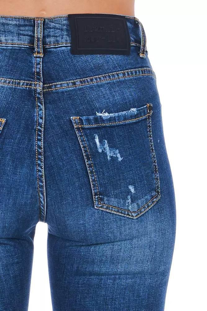 Frankie Morello Blue Denim Women's Jeans - Hilstor