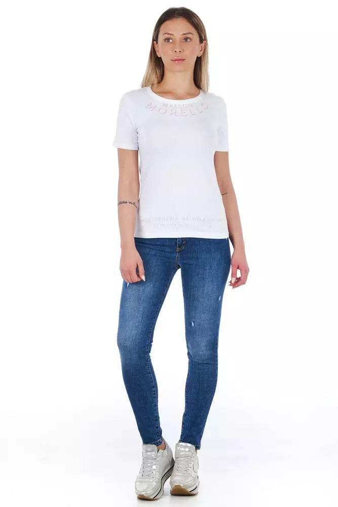 Frankie Morello Blue Denim Women Jeans - Hilstor