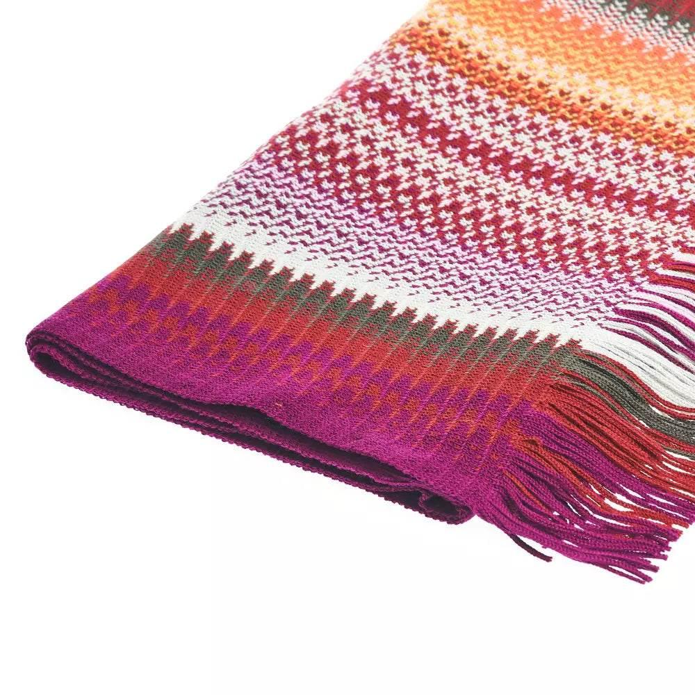 Missoni Multicolor Wool Men Scarf - Hilstor