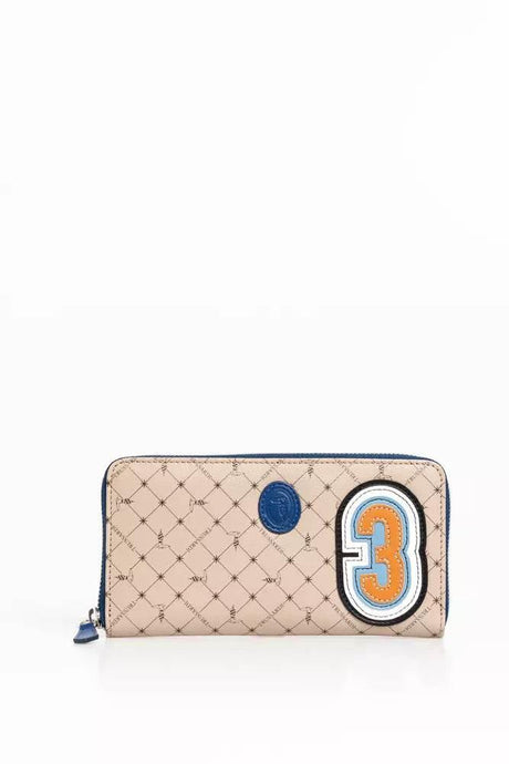 Trussardi Beige Leather Men Wallet - Hilstor