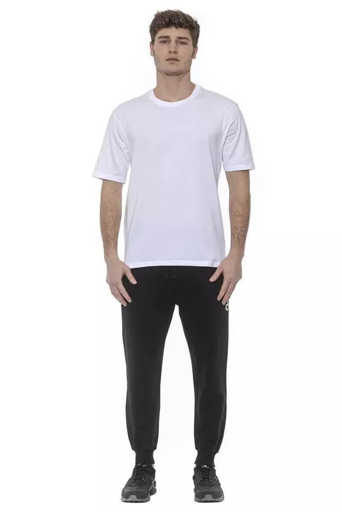 Tond White Cotton Men T-Shirt - Hilstor