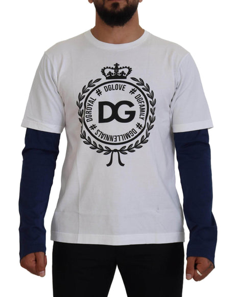 Dolce & Gabbana Elegant Crew-Neck Pullover Sweater - Hilstor