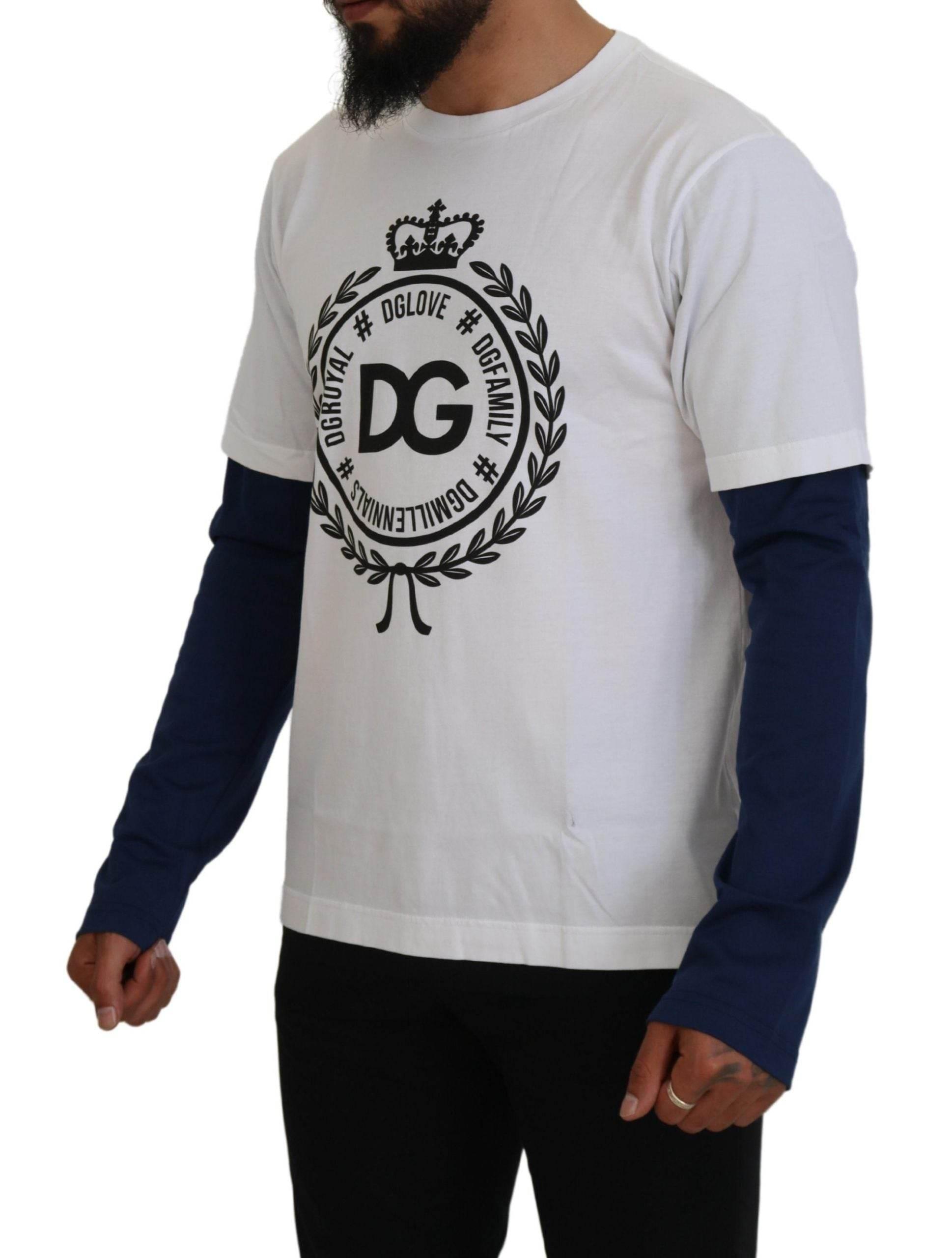 Dolce & Gabbana Elegant Crew-Neck Pullover Sweater - Hilstor