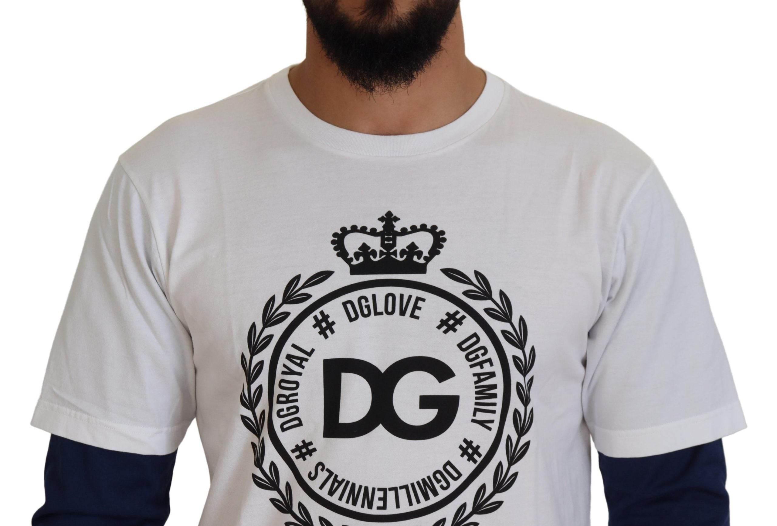 Dolce & Gabbana Elegant Crew-Neck Pullover Sweater - Hilstor