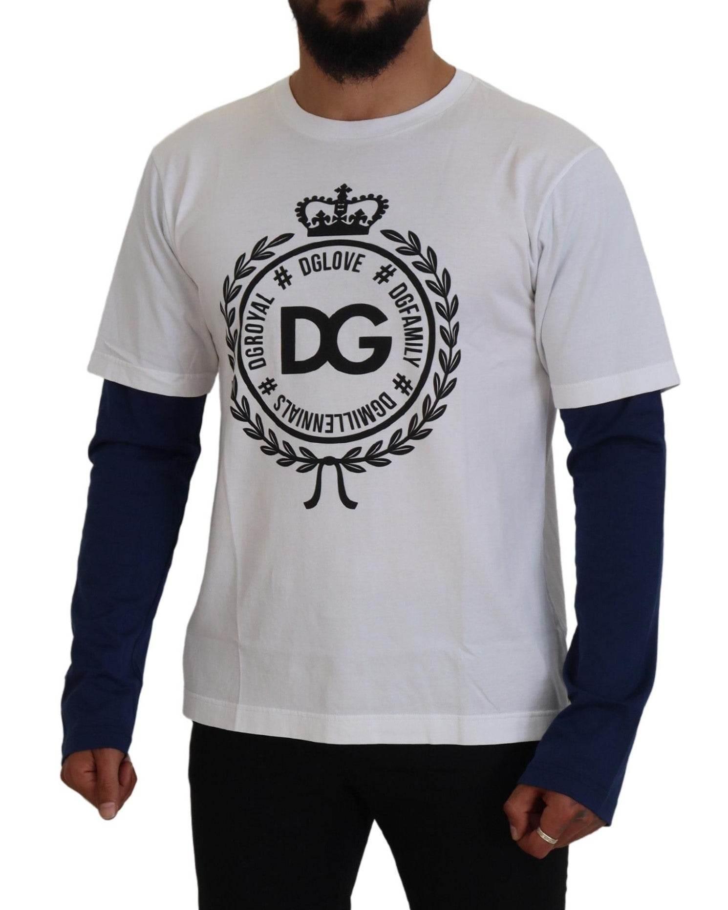 Dolce & Gabbana Elegant Crew-Neck Pullover Sweater - Hilstor