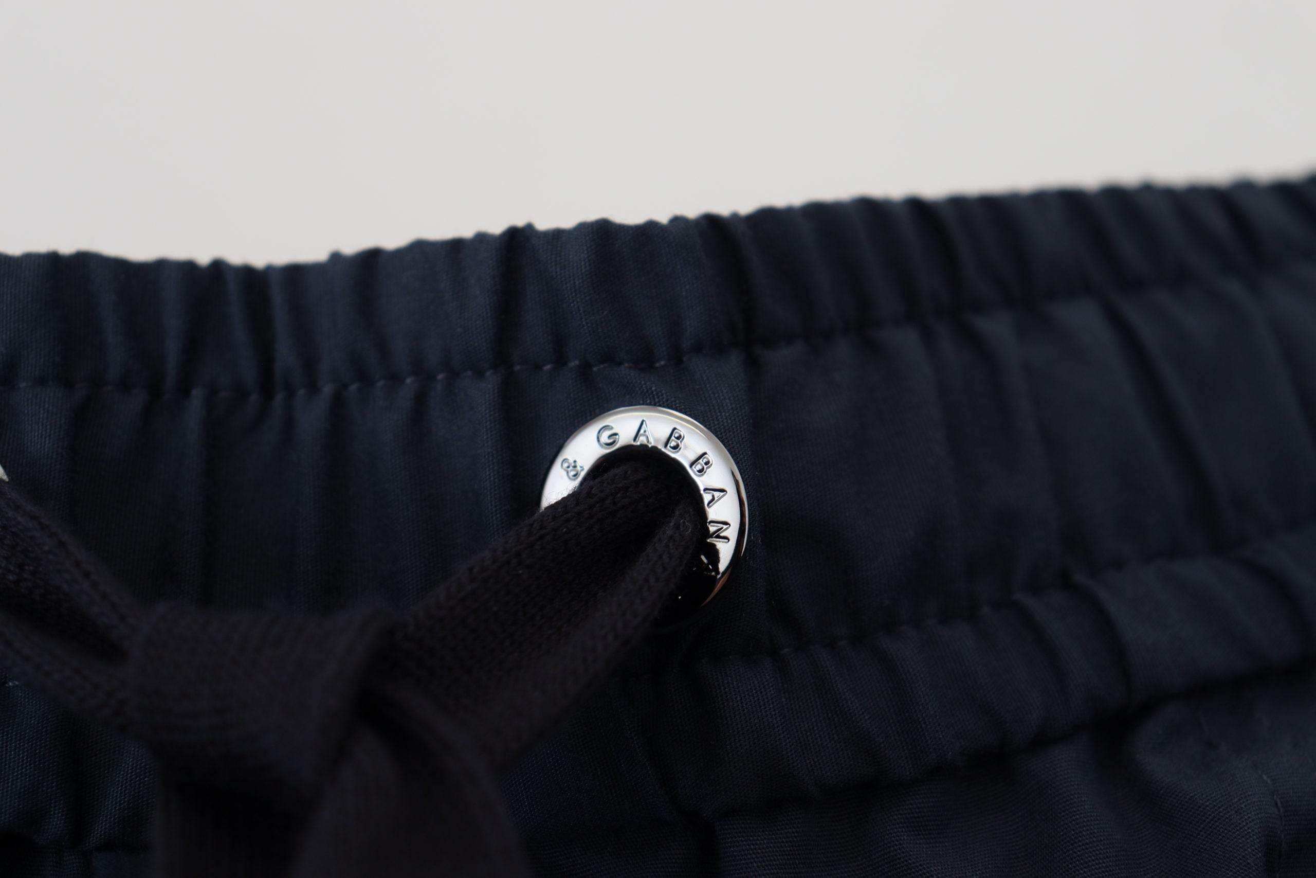 Dolce & Gabbana Blue Bermuda Mid Waist Casual Shorts - Hilstor