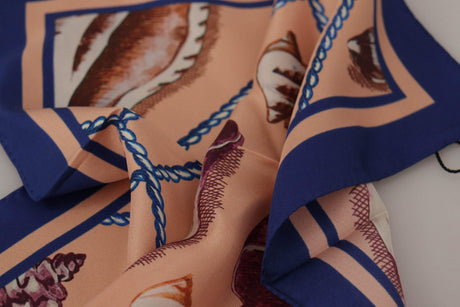 Dolce & Gabbana Elegant Multicolor Silk Men's Scarf - Hilstor