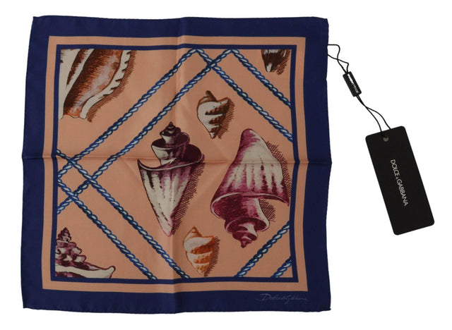 Dolce & Gabbana Elegant Multicolor Silk Men's Scarf - Hilstor