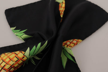 Dolce & Gabbana Elegant Silk Square Men's Scarf - Hilstor