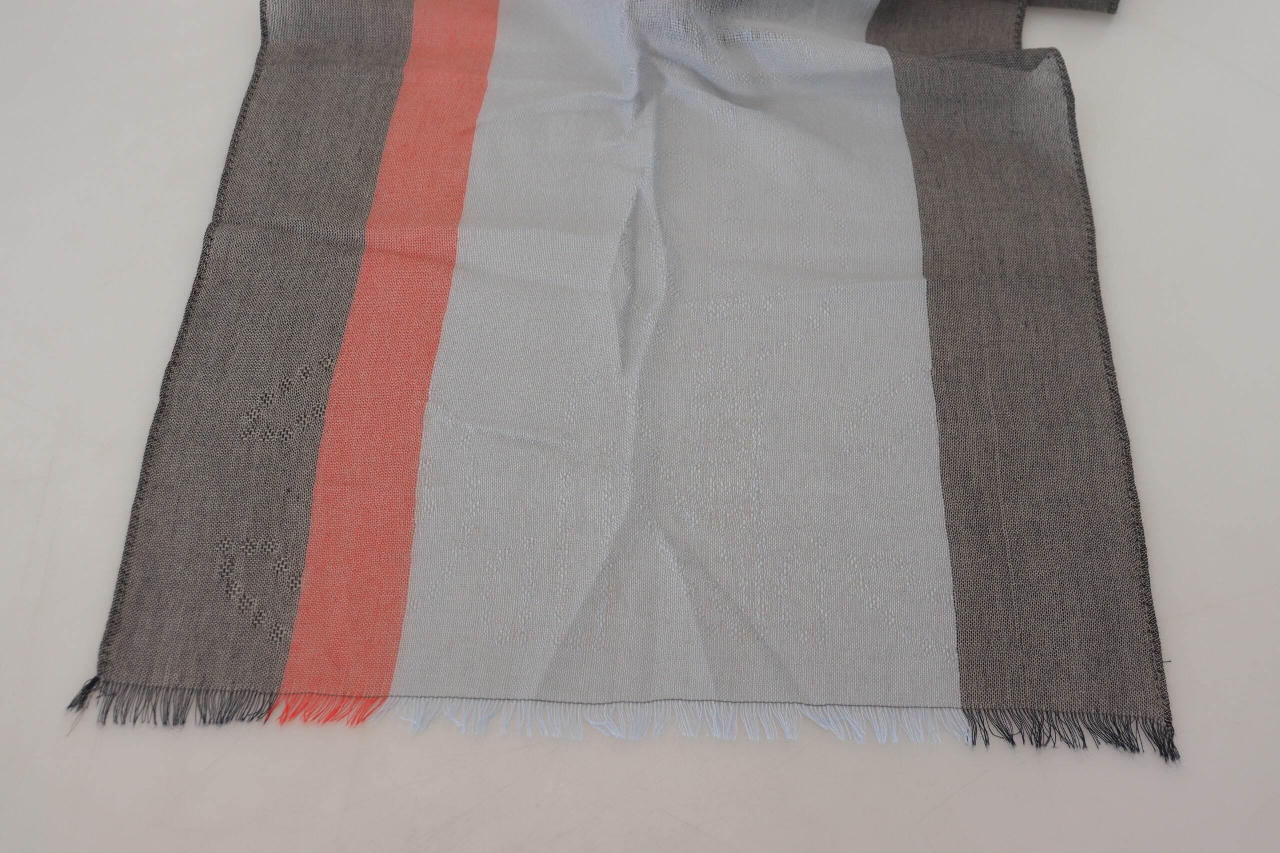 Costume National Multicolor Cotton Men's Luxury Scarf - Hilstor