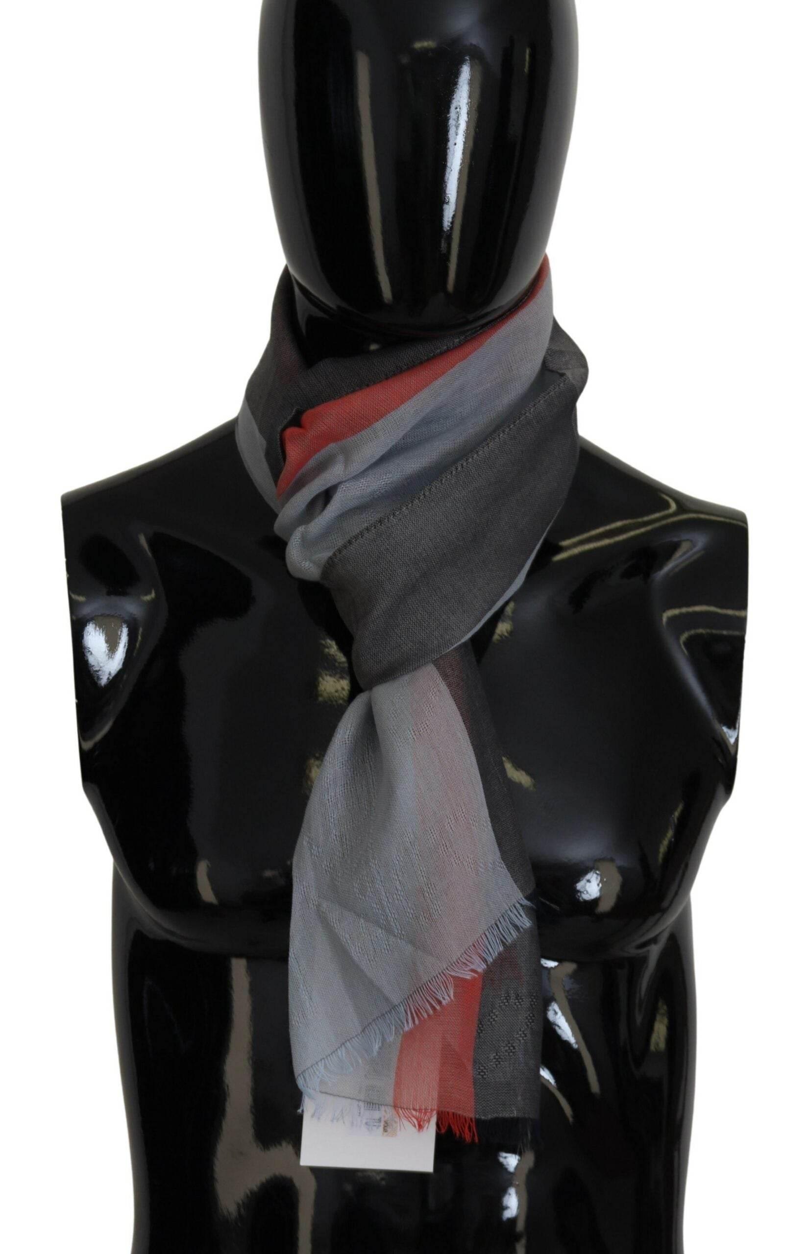 Costume National Multicolor Cotton Men's Luxury Scarf - Hilstor