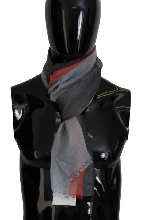 Costume National Multicolor Cotton Men's Luxury Scarf - Hilstor