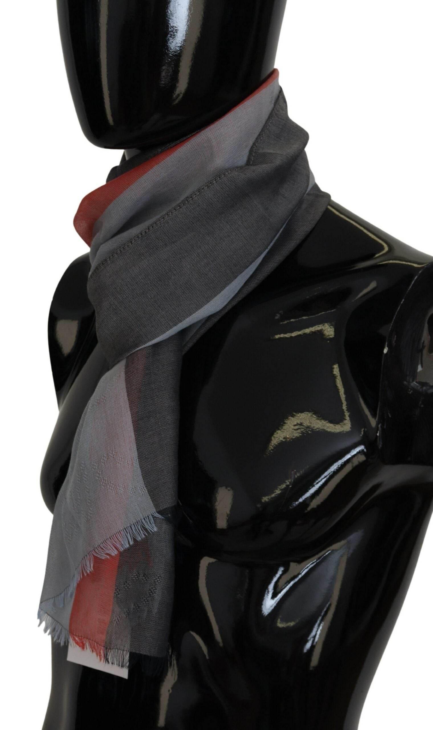 Costume National Multicolor Cotton Men's Luxury Scarf - Hilstor