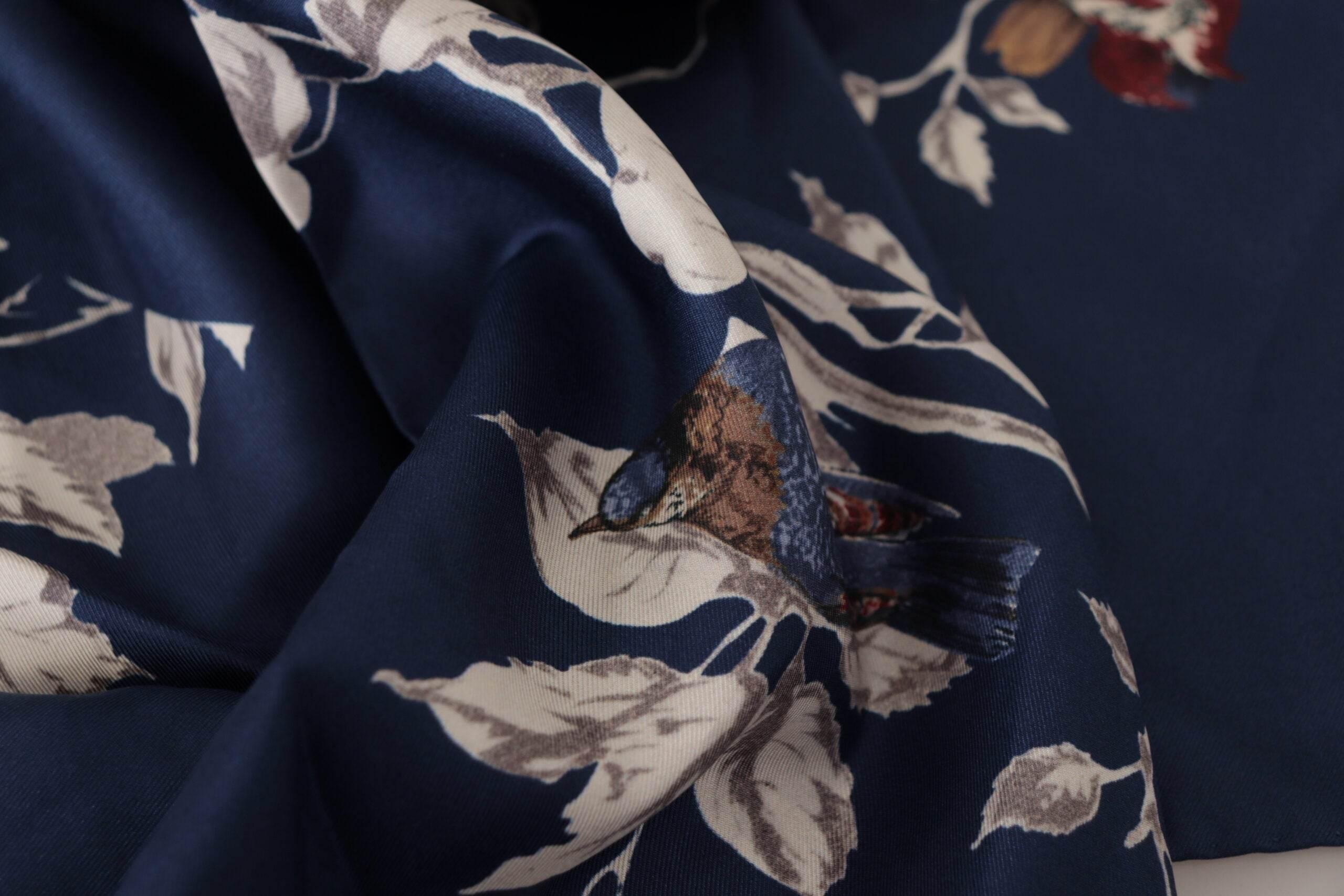 Dolce & Gabbana Elegant Silk Square Scarf for Men - Hilstor