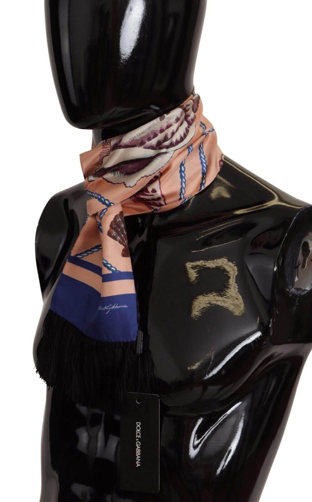 Dolce & Gabbana Elegant Silk Men's Scarf Wrap - Hilstor