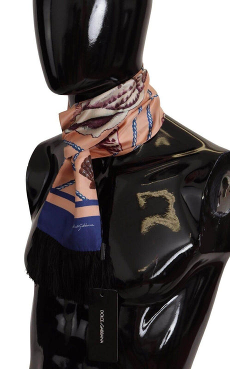 Dolce & Gabbana Elegant Silk Men's Scarf Wrap - Hilstor