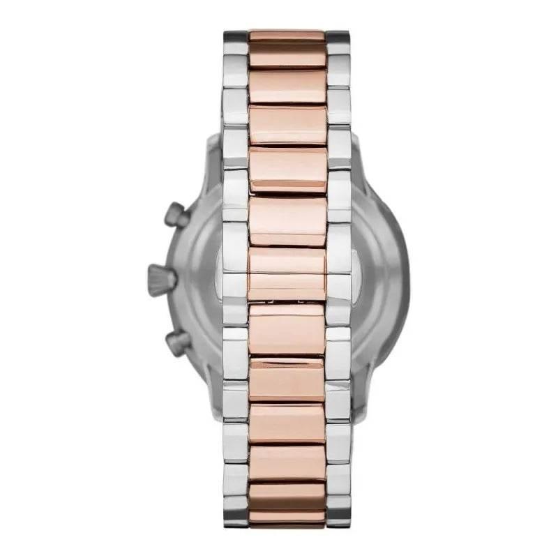 Emporio Armani Elegant Two-Tone Timepiece for Men - Hilstor