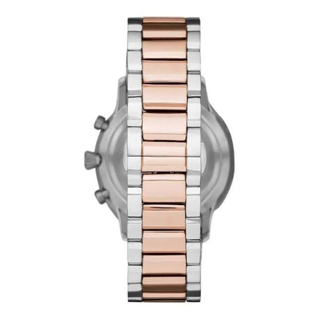 Emporio Armani Elegant Two-Tone Timepiece for Men - Hilstor