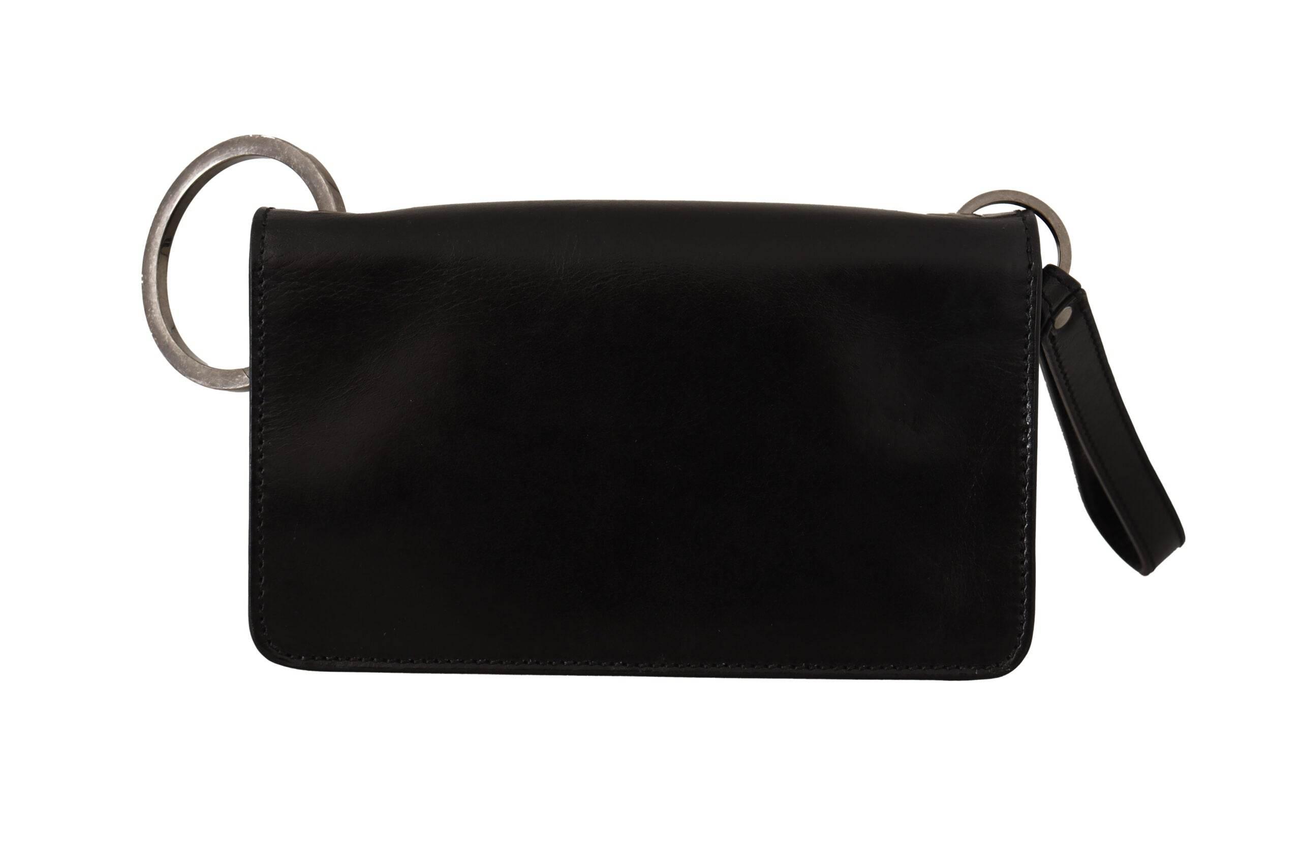 Dolce & Gabbana Elegant Mini Leather Wallet in Timeless Black - Hilstor