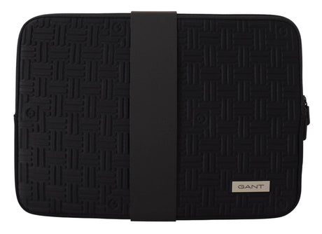Gant Sleek Black Neoprene Laptop Sleeve - Hilstor
