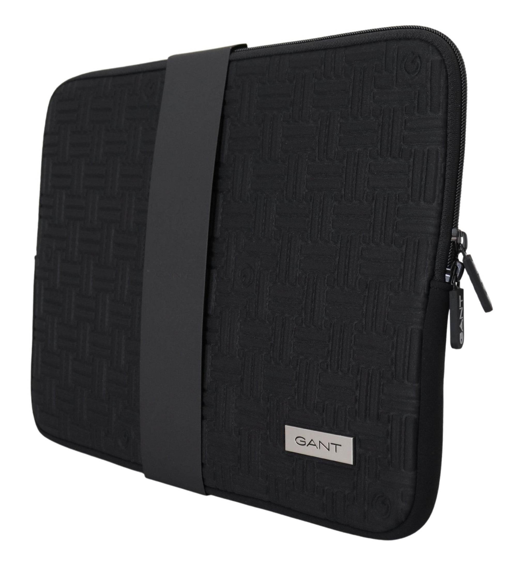 Gant Sleek Black Neoprene Laptop Sleeve - Hilstor