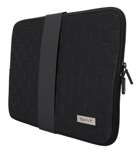 Gant Sleek Black Neoprene Laptop Sleeve - Hilstor