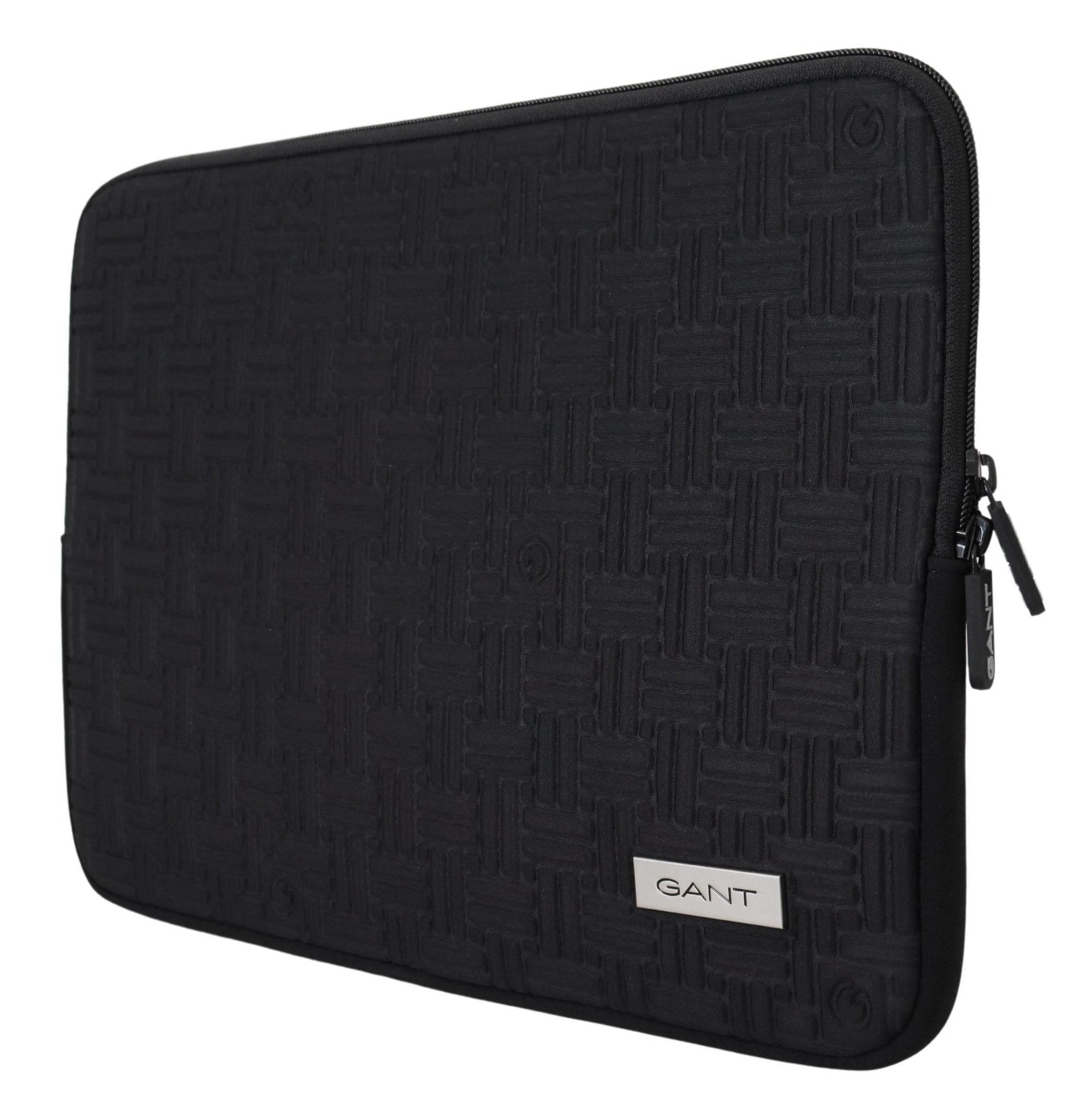 Gant Sleek Black Neoprene Laptop Sleeve - Hilstor