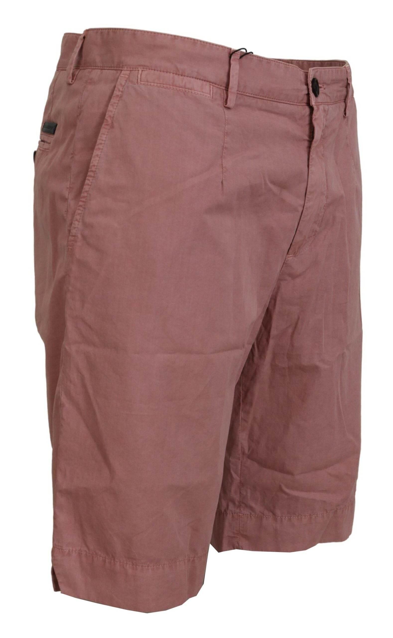 Dolce & Gabbana Exquisite Pink Chino Shorts for Men - Hilstor