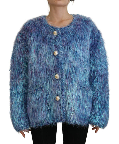 Dolce & Gabbana Elegant Multicolor Long Sleeve Jacket - Hilstor
